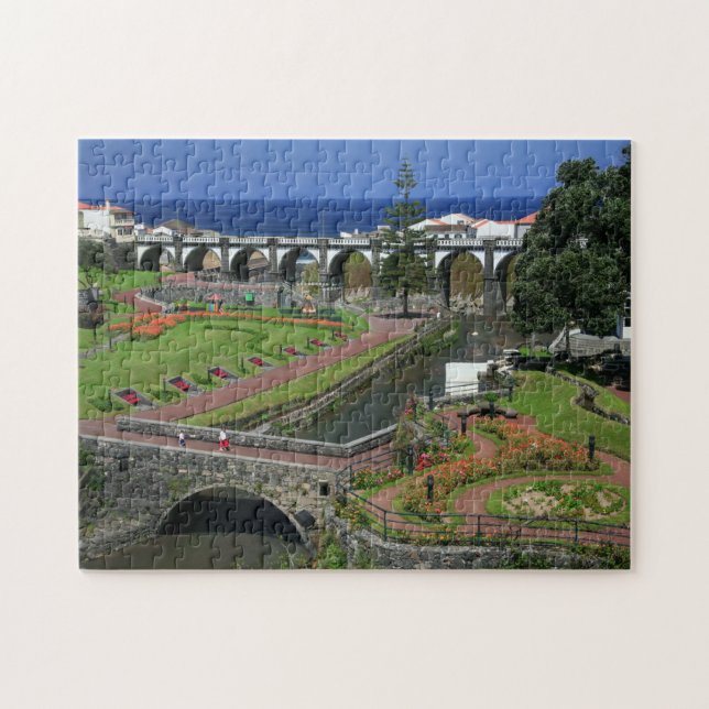 Ribeira Grande gardens Jigsaw Puzzle (Horizontal)