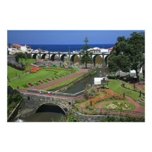 Ribeira Grande gardens Photo Print