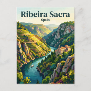 Ribeira Sacra Spain Postcard