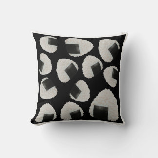 Rice ball pattern cushion