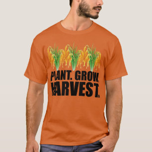Rice Farmer Plant grow harvest T-Shirt