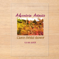 Rice fields adventure awaits bridal shower name fa