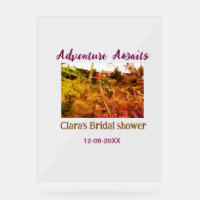 Rice fields adventure awaits bridal shower name fa