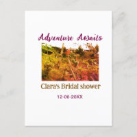 Rice fields adventure awaits bridal shower name fa