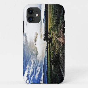 Rice fields on the way iPhone 11 case