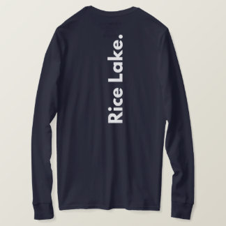 Rice Lake long-sleeved tee