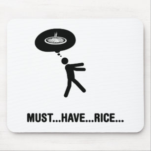 Rice Lover Mouse Mat