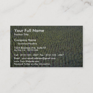 Rice paddy, Indonesia Business Card