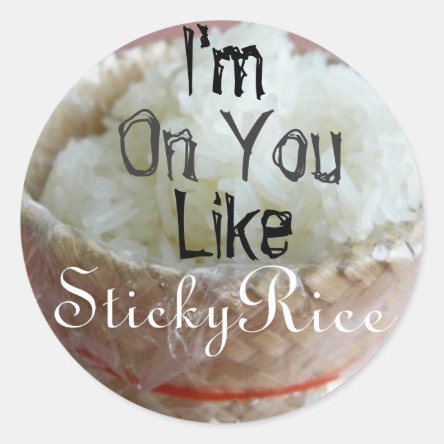 Rice Sticker (Front)