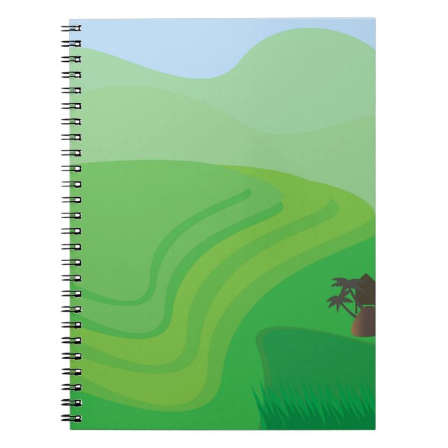 Rice Terraces Notebook (Front)