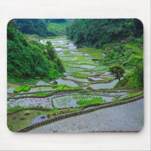 Rice Terraces of Banaue, Luzon Mouse Mat