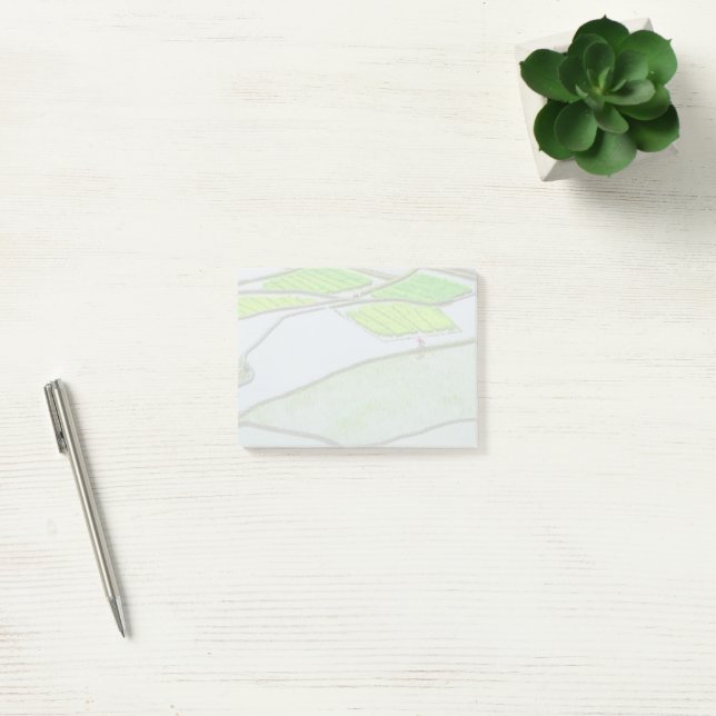 Rice Terraces of Luzon Post-it Notes (Office)
