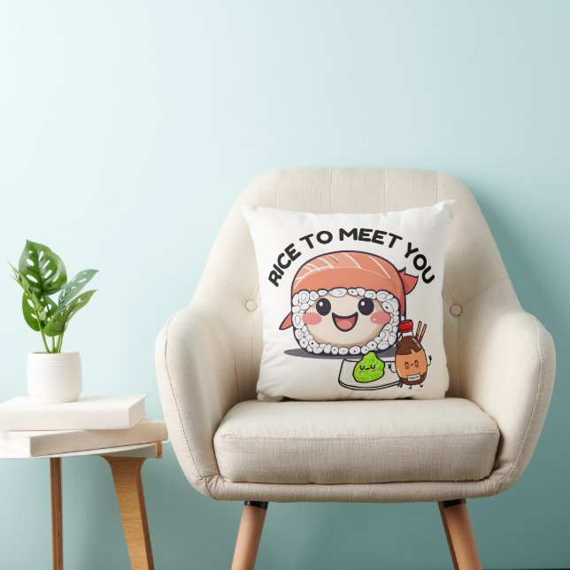 Rice to Meet You Cushion (Chair)