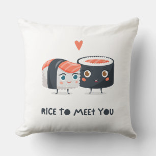 Rice To Meet You Cushion