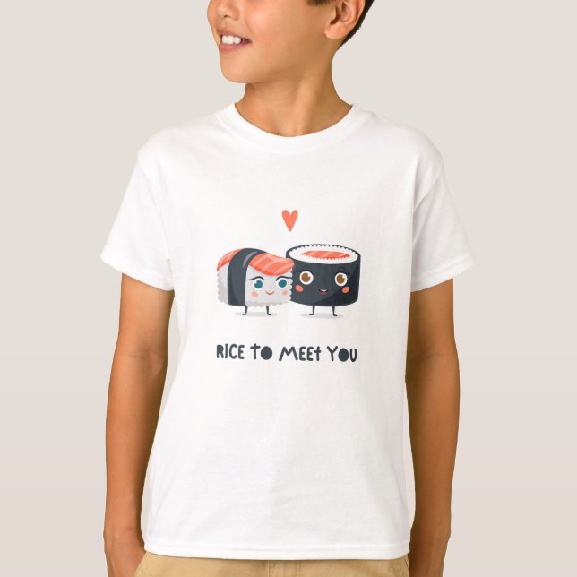 Rice To Meet You T-Shirt (Front)