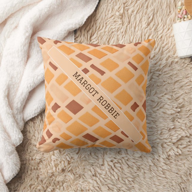 Rice treat Geometric Colourful Personalised Patter Cushion (Blanket)