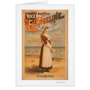 Rice's beautiful Evangeline Woman at Ocean