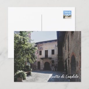 Ricetto di Candelo, Piedmont, Italy  Postcard
