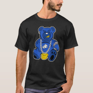 Rich Bear Hiphop Retro Stealth 5s Matching T-Shirt