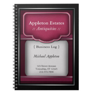Rich Berry Fuchsia - Business Notebook
