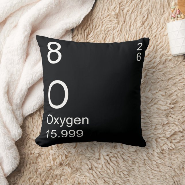 Rich Black Oxygen Element Cushion (Blanket)