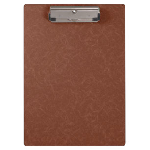 Rich brown textured swirling pattern clipboard