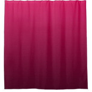 Rich Burgundy Wine Gradient Shades Shower Curtain