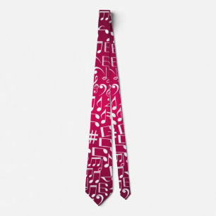 Rich Burgundy Wine Gradient Shades Tie