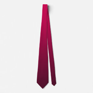 Rich Burgundy Wine Gradient Shades Tie