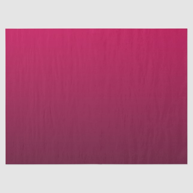 Rich Burgundy Wine Gradient Shades  Tissue Paper (Front)