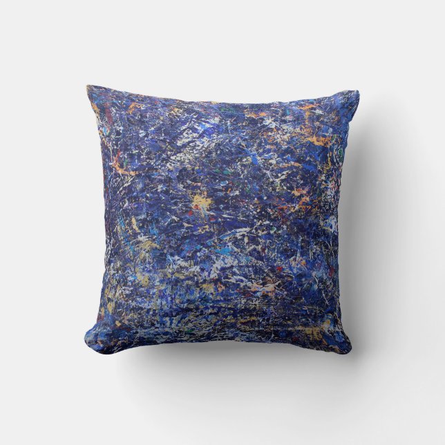 Rich Colourful Texture Pillow! Cushion (Front)