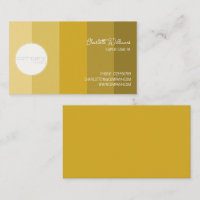 RICH CONTEMPORARY GOLD COLOR STRIPES COMPANY LOGO
