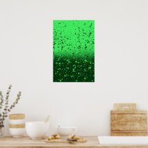Rich Emerald Minimalist Art