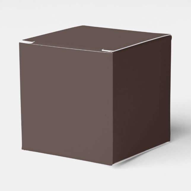 Rich Espresso Favour Box (Front Side)