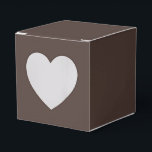 Rich Espresso Favour Box<br><div class="desc">☕ Rich Espresso A bold and grounding shade, Rich Espresso draws its warmth from the deep richness of freshly brewed coffee. This luxurious brown sits at the intersection of comfort and sophistication—dark enough to anchor a design, yet warm enough to invite curiosity. Colour Meaning & Mood: Often associated with strength,...</div>