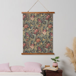 Rich Floral Tapestry Brocade Antique Victorian