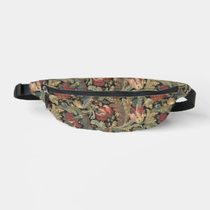 Rich Floral Tapestry Brocade Antique Victorian Bum Bags