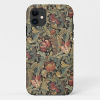 Rich Floral Tapestry Brocade Antique Victorian