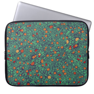 Rich fruit garden trees crown - vintage seamless p laptop sleeve