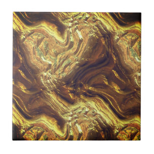 Rich Gold Color Mosaic Tile
