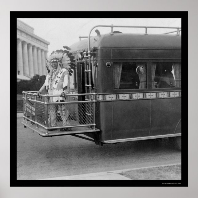 Rich Indian Chief Two Moon 1925 Poster (Front)