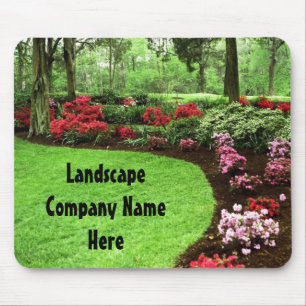 Rich Landscape Lawn Care Business Mouse Mat