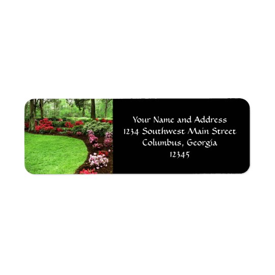 Rich Landscape Lawn Care Business Return Address Label