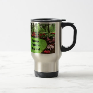 Rich Landscape Lawn Care Business Travel Mug