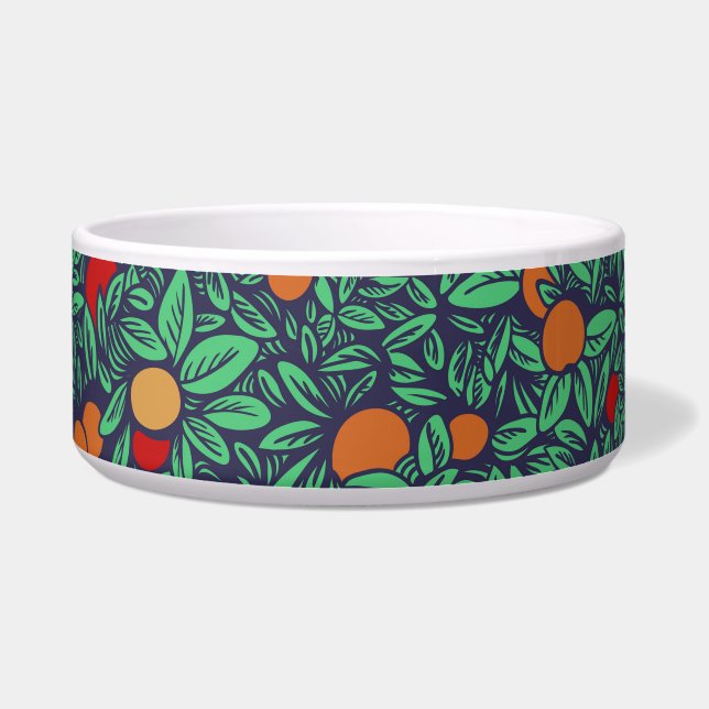 Rich Orchard: Vintage Tree Pattern. (Front)