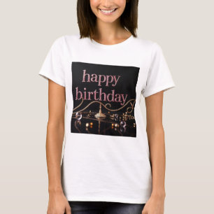 Rich Pink Blush luxurious elegant extravagant T-Shirt