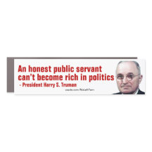 Rich Politicians Are Crooks Harry Truman
