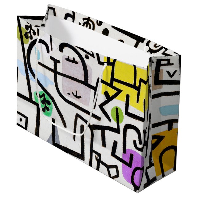 Rich Port, Paul Klee Large Gift Bag (Front Angled)