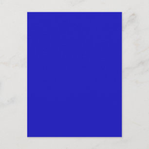 RICH ROYAL BLUE (solid colour) ~ Postcard