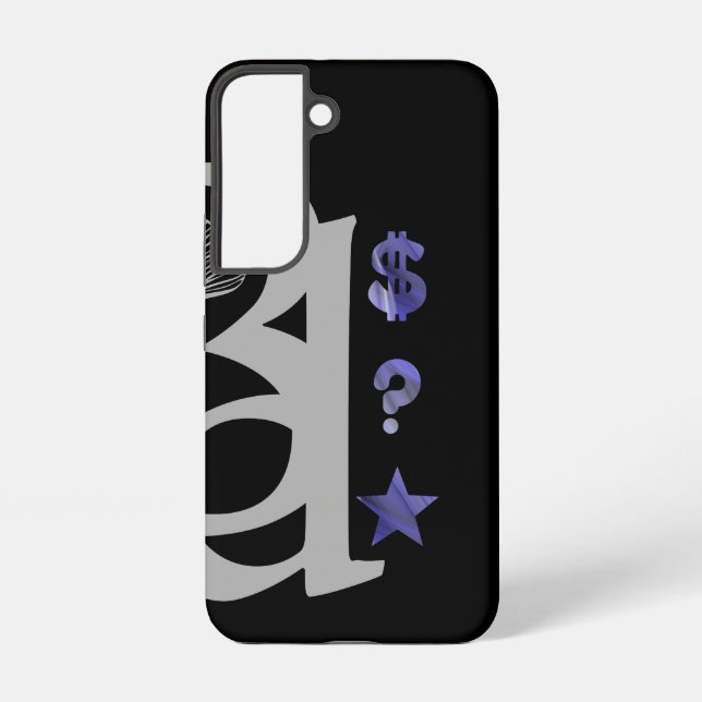 RICH Samsung Case Trend Abstract Lavender Violet (Back)